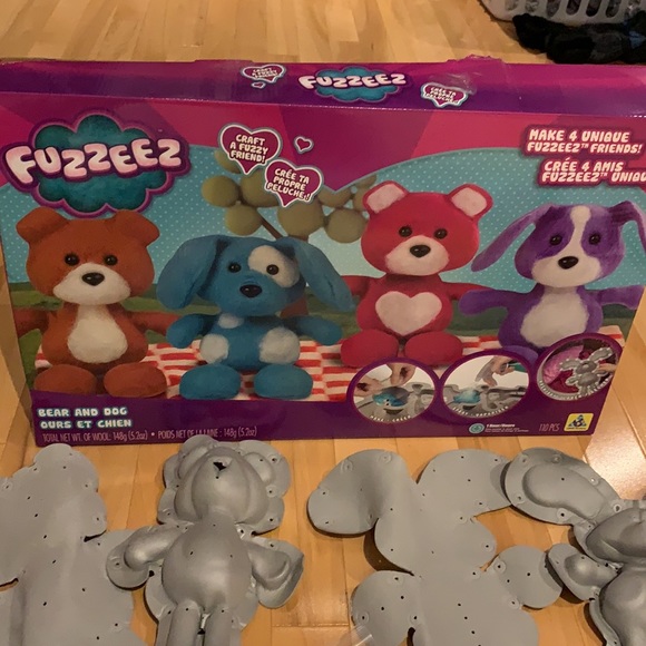 Fuzzeez - 4 pack of Bear, Dog/Bunny + Cat - Easy to Make - Picture 12 of 17